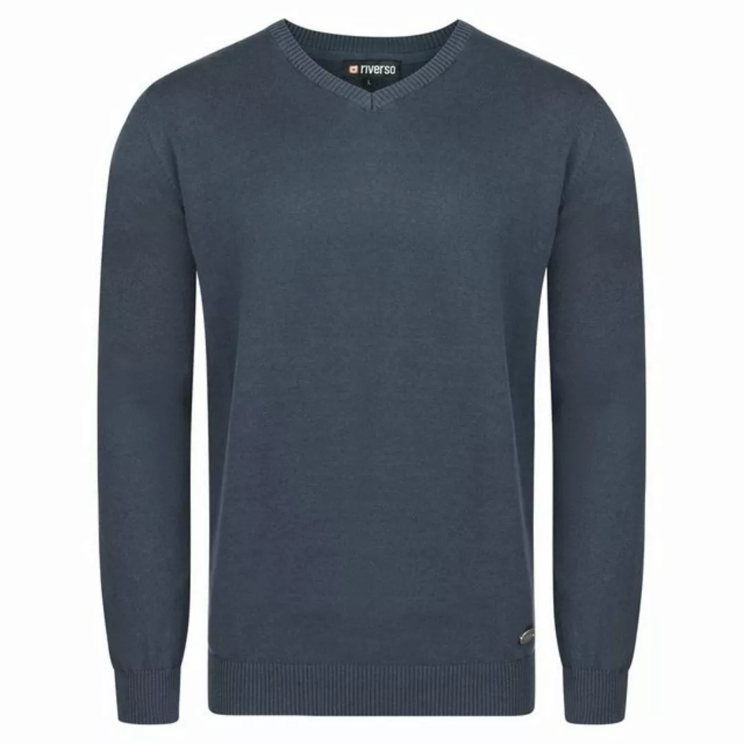 riverso Herren Pullover RIVEmil V-Neck Regular Fit günstig online kaufen