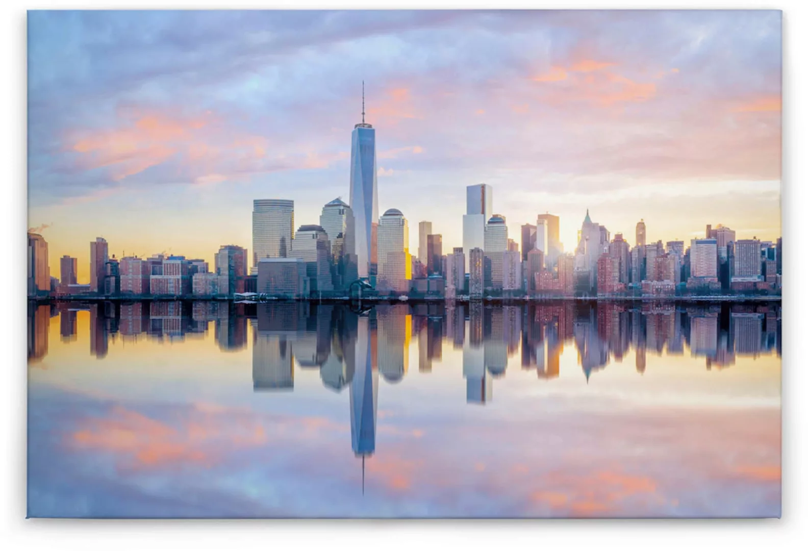 A.S. Création Leinwandbild "Skyline NY", Kunst-New York-Kinder, (1 St.), Sk günstig online kaufen