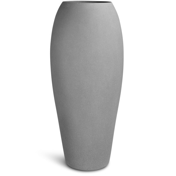 Polystone Essence hoher Pflanzkübel Ø 52 cm, Höhe 120 cm grau günstig online kaufen