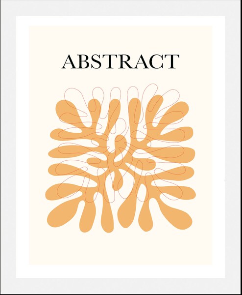 queence Bild »Abstract«, (1 St.), gerahmt günstig online kaufen