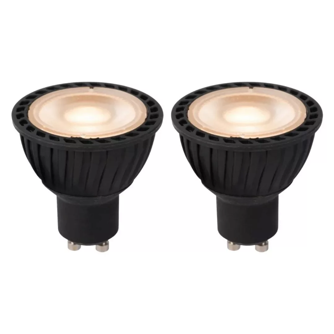 LED Leuchtmittel GU10 Reflektor - PAR16 in Schwarz 5W 350lm 2200-2700K 2er- günstig online kaufen