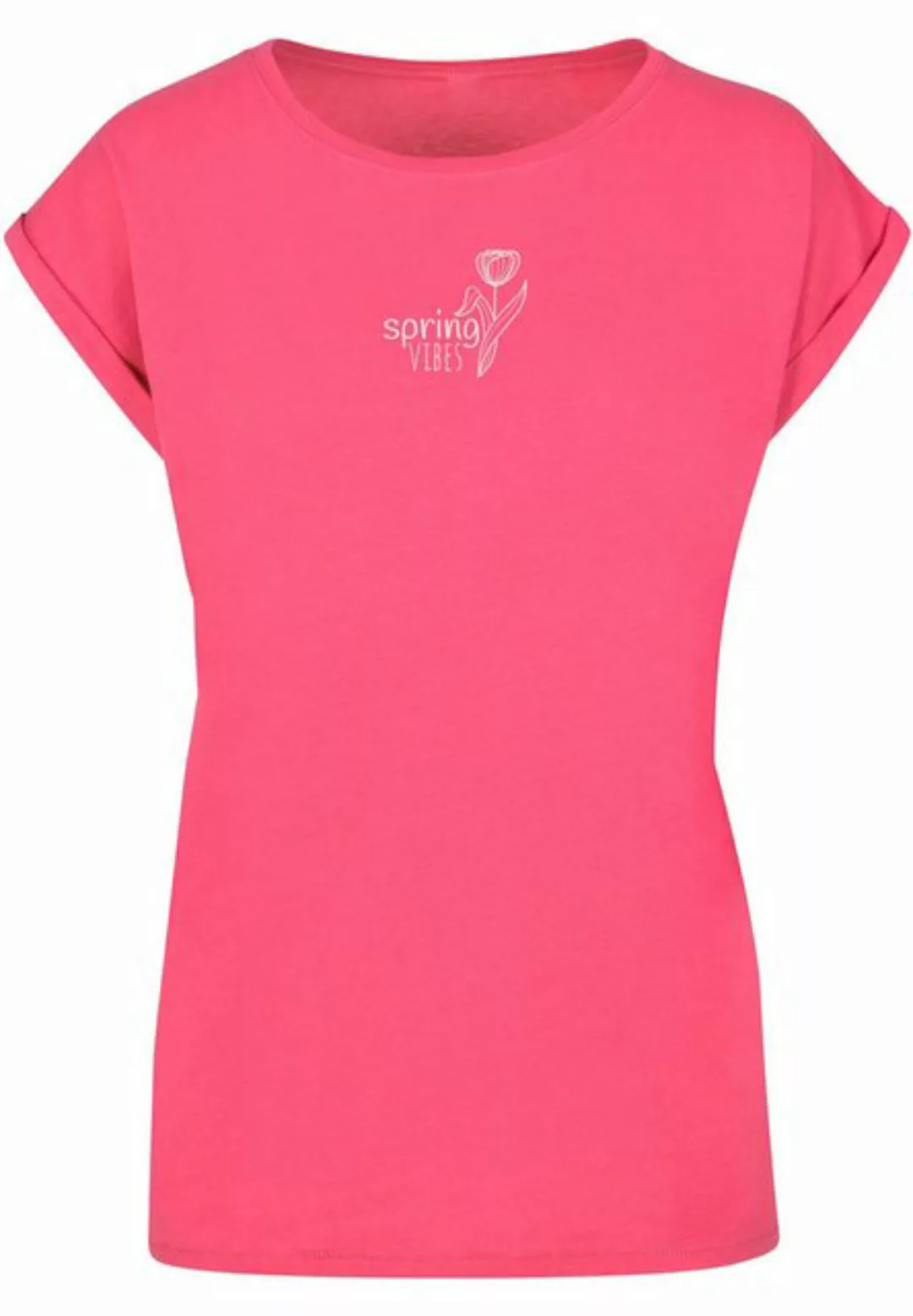 Merchcode T-Shirt Merchcode Damen Ladies Spring - Vibes T-Shirt (1-tlg) günstig online kaufen