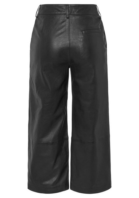 HECHTER PARIS Lederhose mit weitem Bein günstig online kaufen