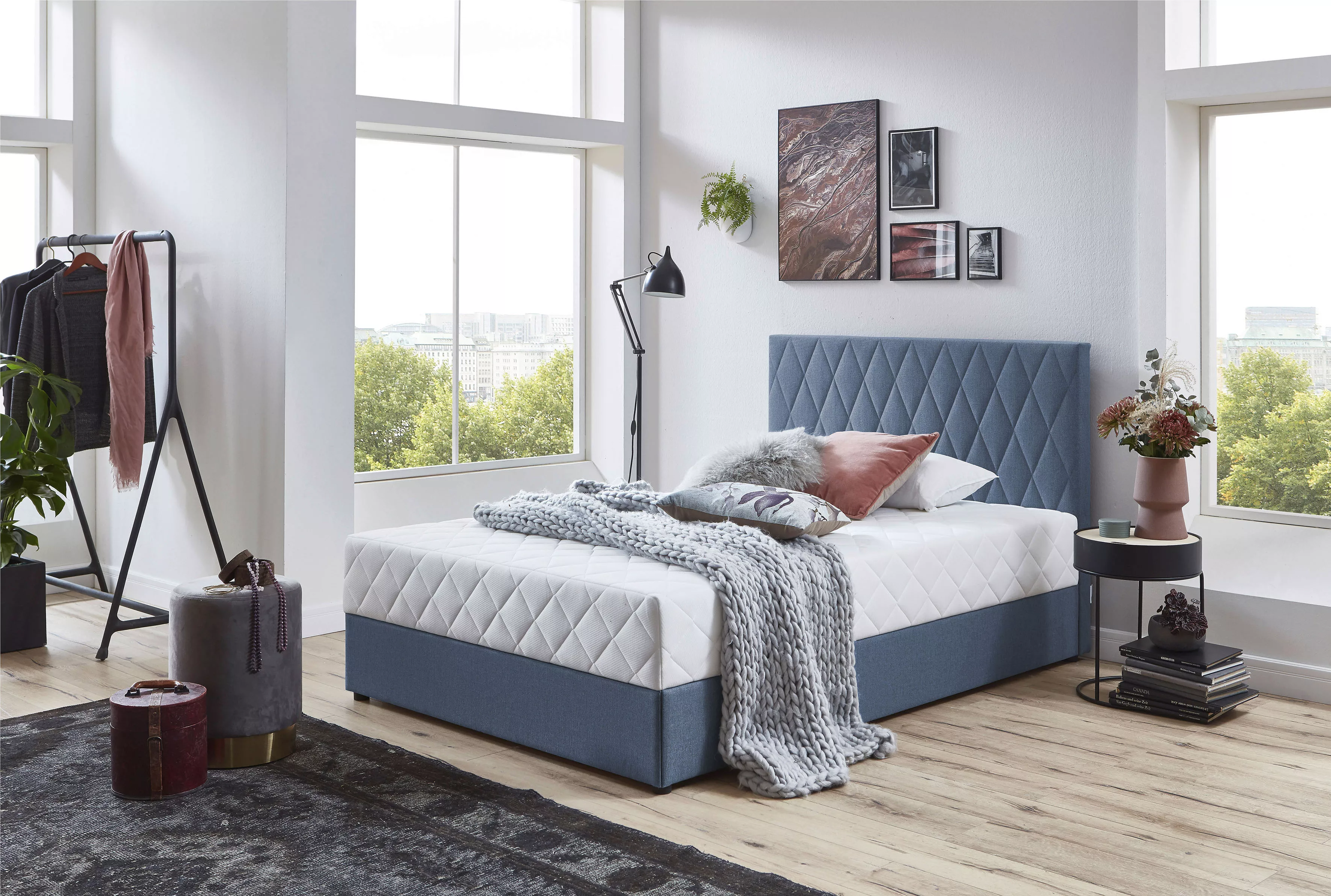 ATLANTIC home collection Boxbett Benita, mit Taschen-Federkernmatratze und günstig online kaufen