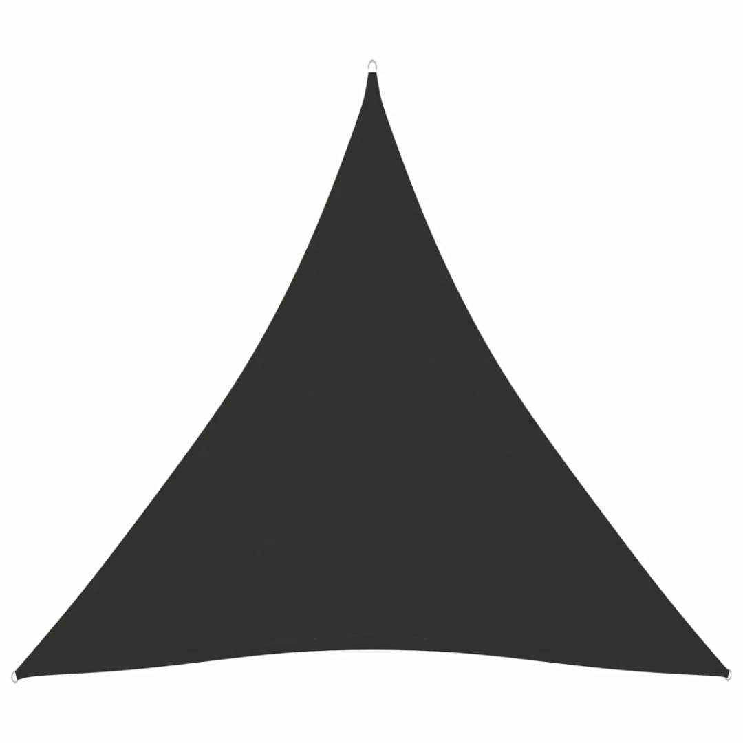 Sonnensegel Oxford-gewebe Dreieckig 3x3x3 M Anthrazit günstig online kaufen