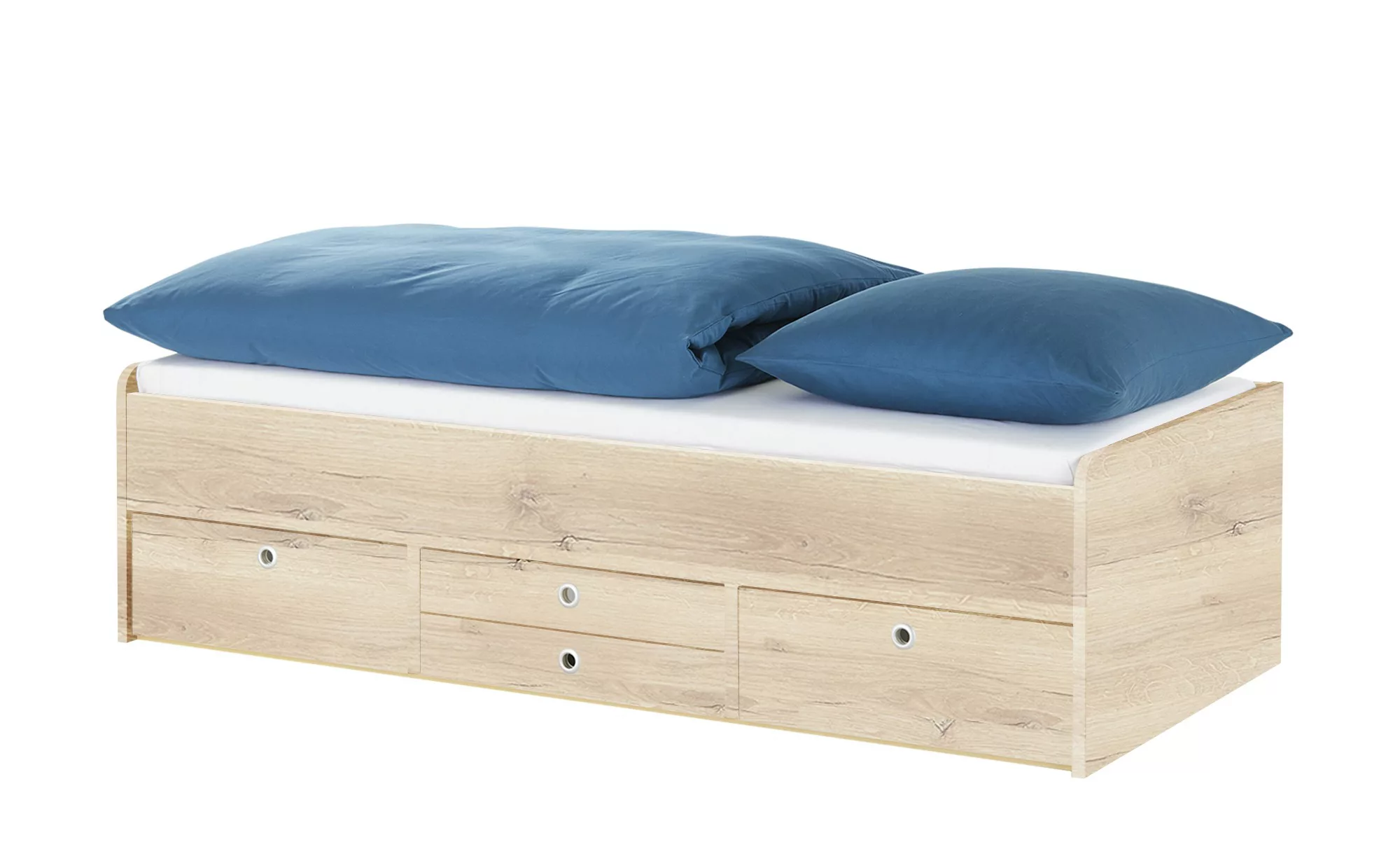 Schubkastenbett  Grow Up - holzfarben - 97 cm - 54,5 cm - Betten > Bettgest günstig online kaufen