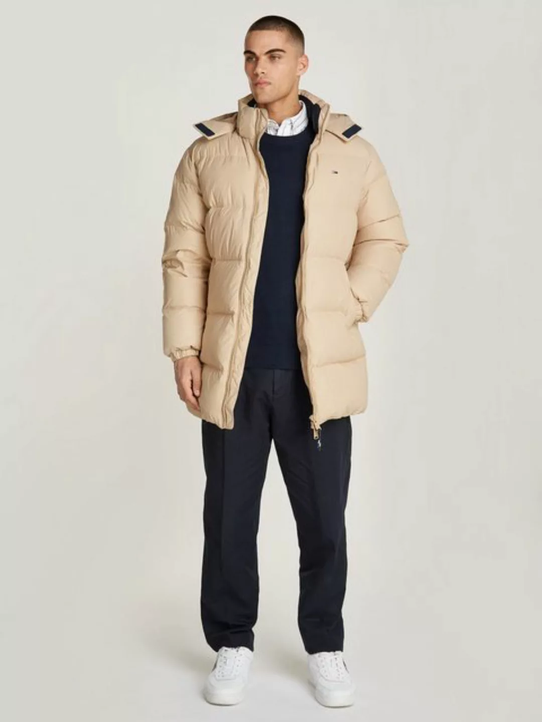 Tommy Jeans Steppjacke "TJM ESSENTIAL DOWN PARKA", mit Kapuze, mit Kapuze günstig online kaufen