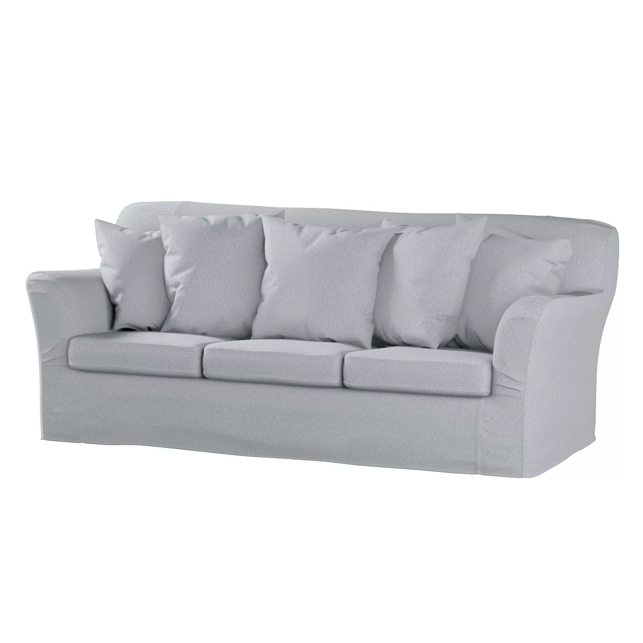 Bezug für Tomelilla 3-Sitzer Sofa nicht ausklappbar, grau, Sofahusse, Tomel günstig online kaufen