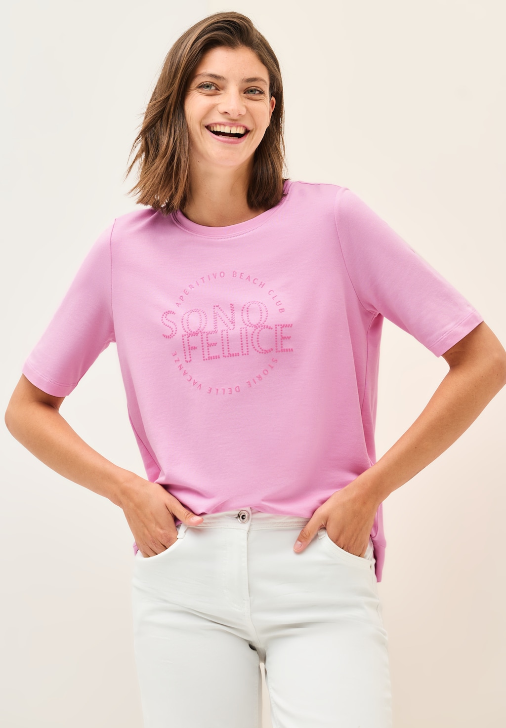 CECIL Print-Shirt mit Rundhalsausschnitt günstig online kaufen
