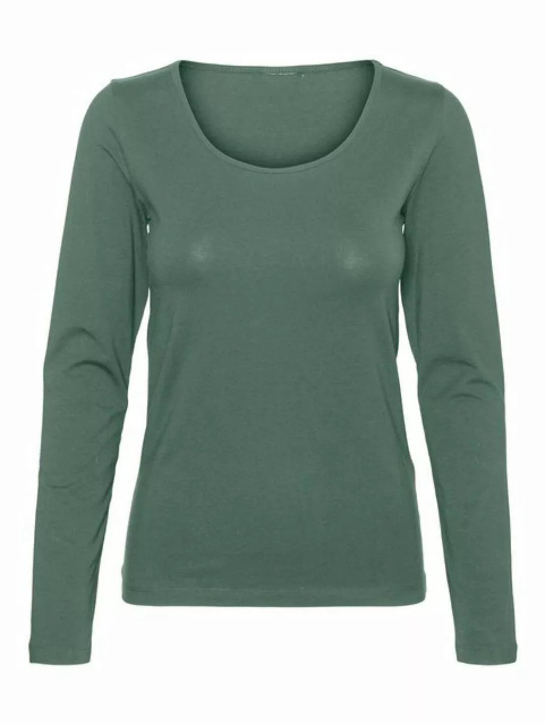 Vero Moda Langarmshirt VMLULU LS U-NECK TOP JRS GA NOOS günstig online kaufen