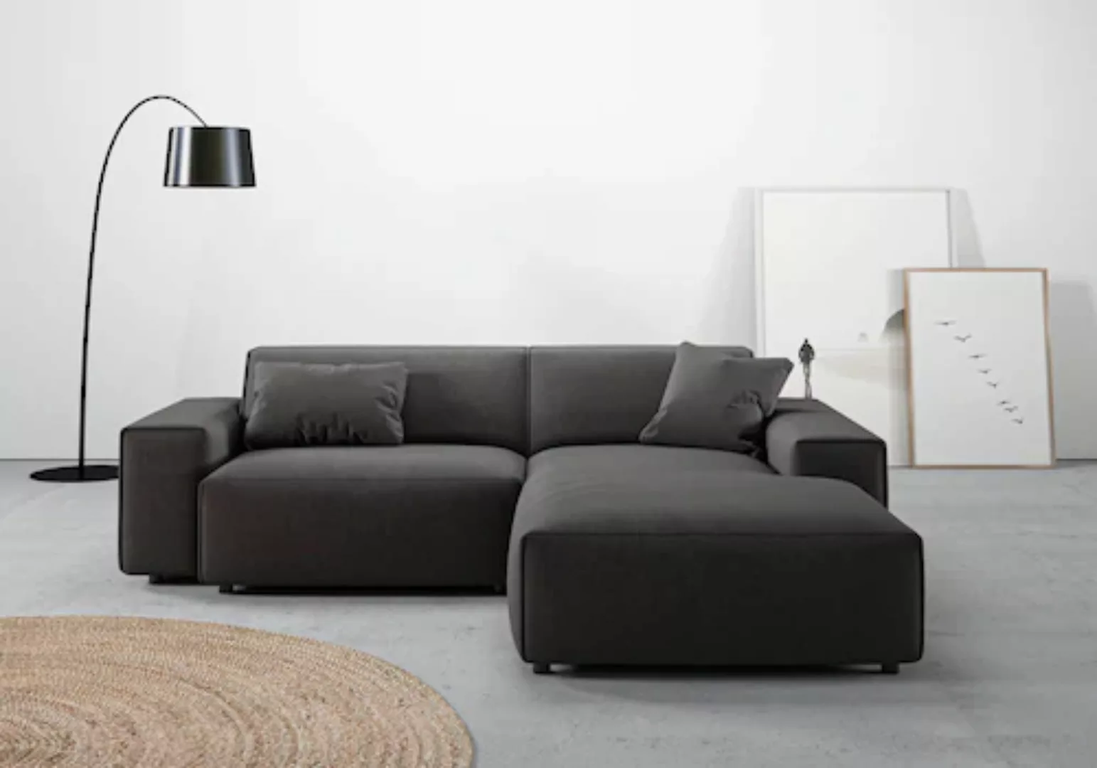 andas Ecksofa »Glimminge L-Form auch in Breitcord, Feincord + Easy care-Bez günstig online kaufen