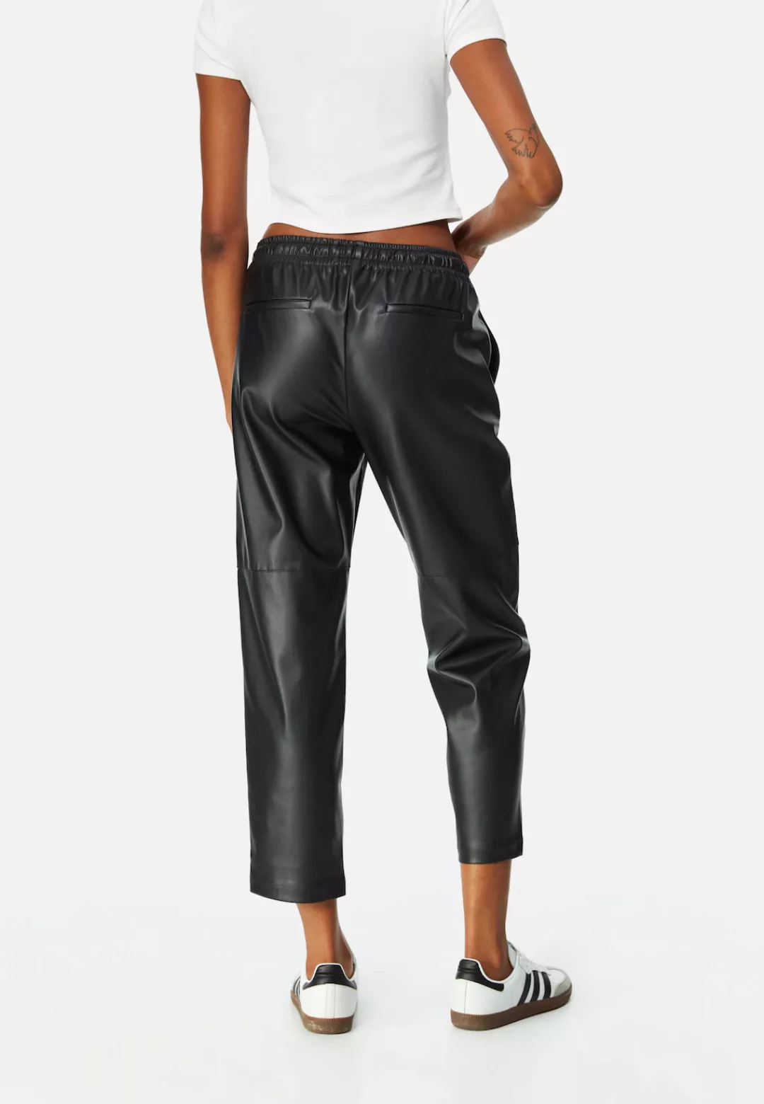 Mavi 7/8-Hose "LEATHER PANTS", Leder Look Hose günstig online kaufen