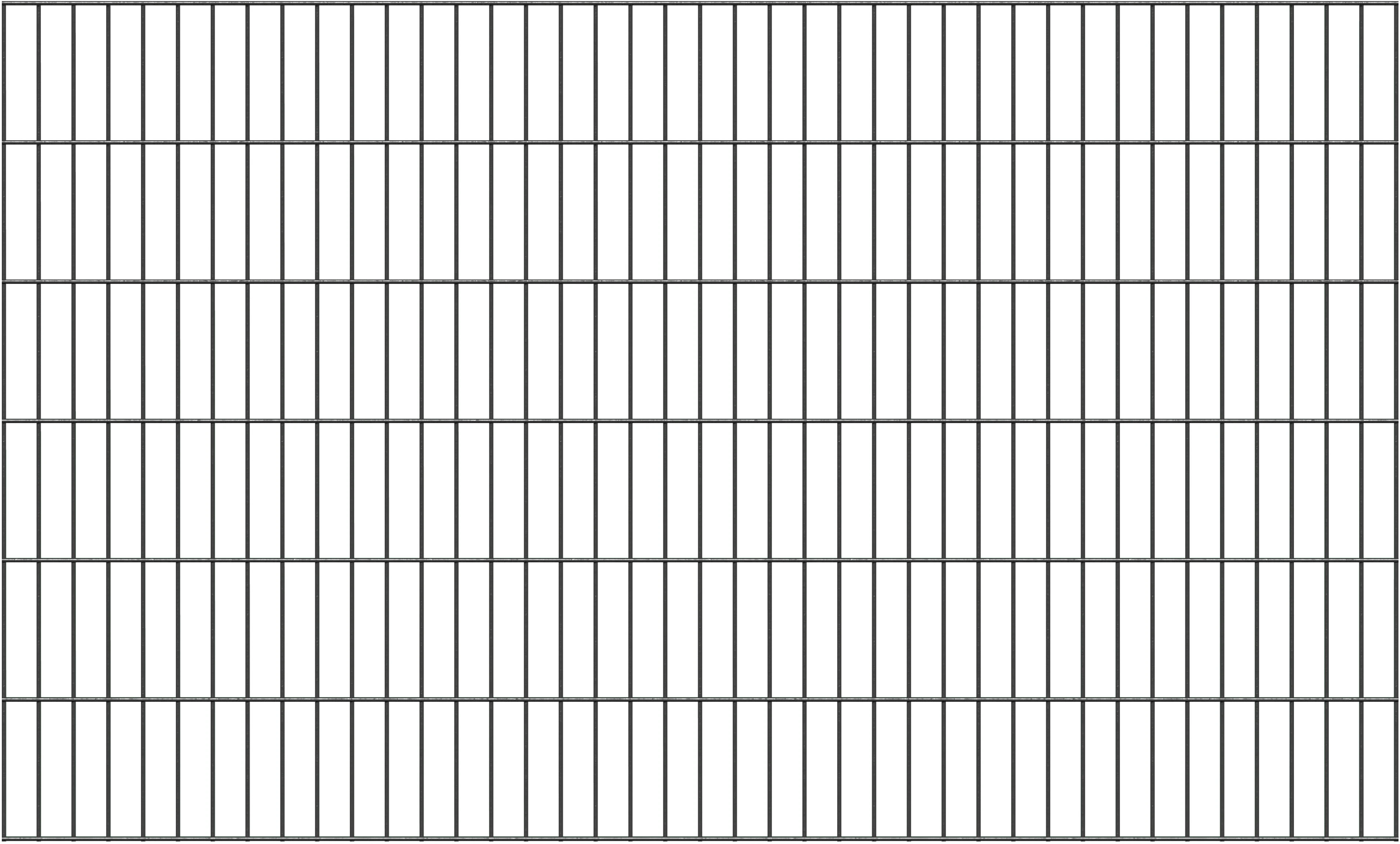 Alberts Doppelstabmattenzaun "Doppelstab-Gittermatte 6/5/6", LxH: 200x120 c günstig online kaufen