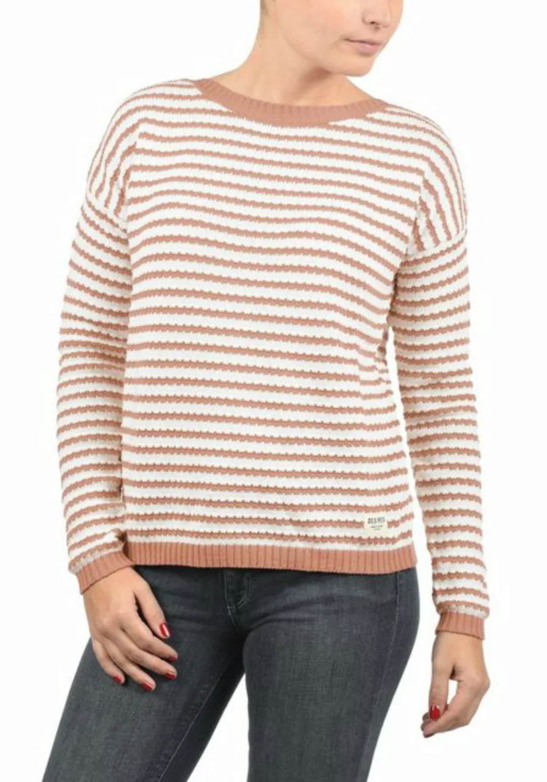 DESIRES Strickpullover Hilde Strickpulli in Streifen Optik günstig online kaufen