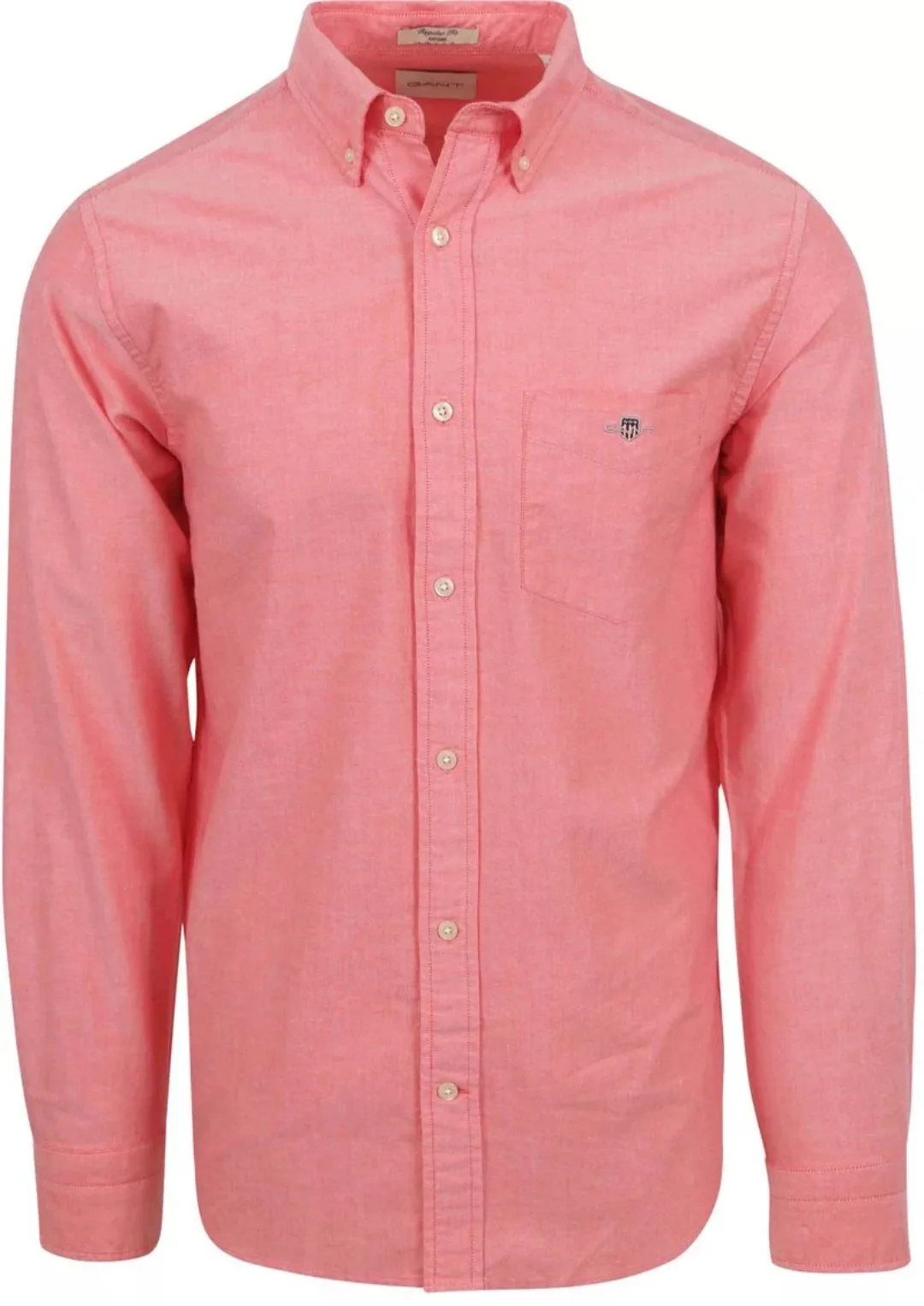Gant Casual Hemd Oxford Rosa - Größe M günstig online kaufen