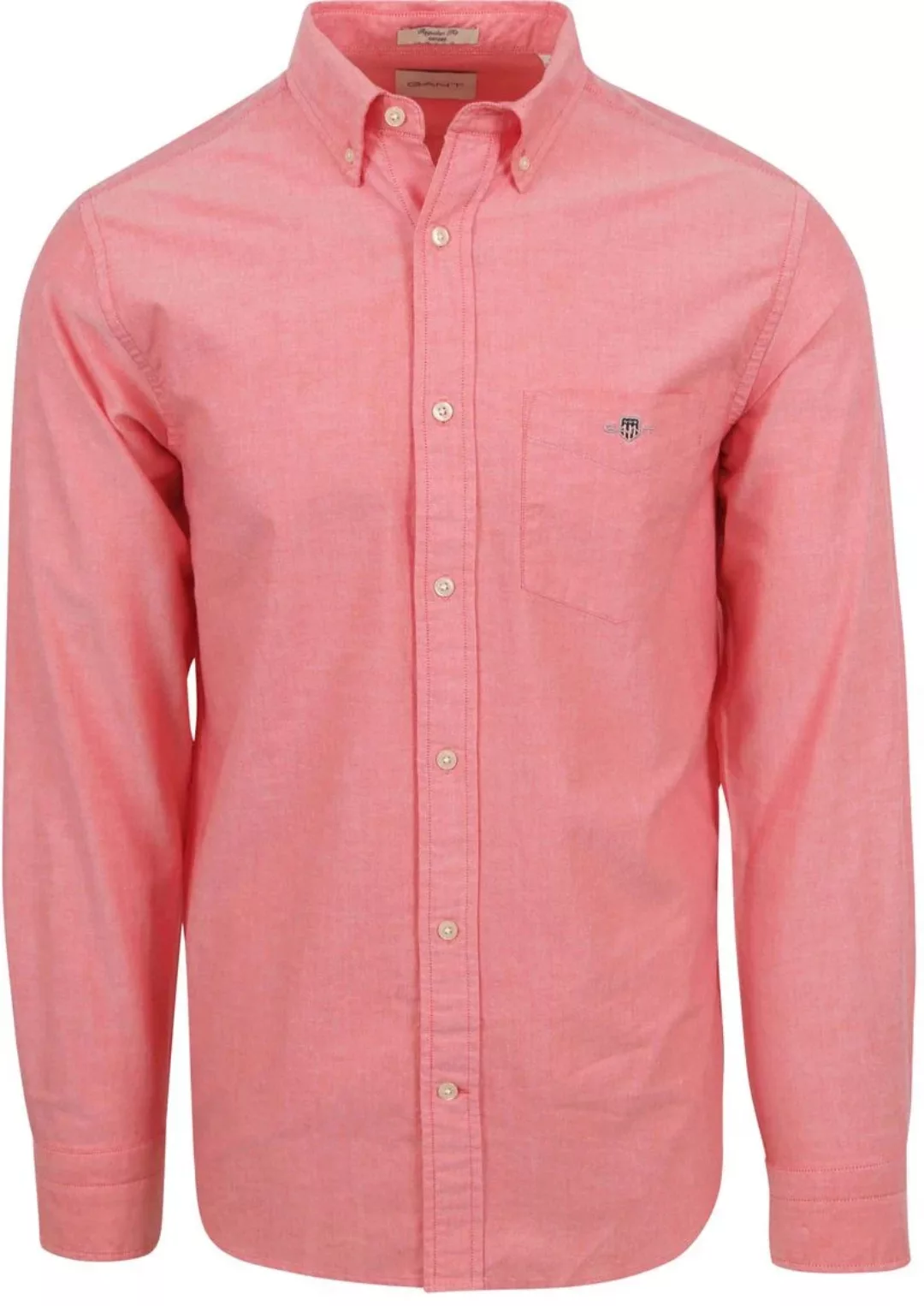 Gant Casual Hemd Oxford Rosa - Größe L günstig online kaufen