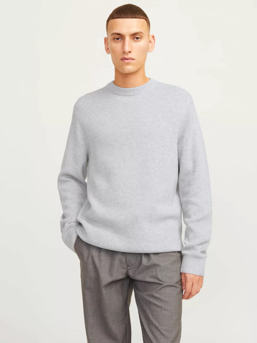 Jack & Jones Strickpullover JPRBLAMILANO STITCH KNIT CREW NECK SN günstig online kaufen