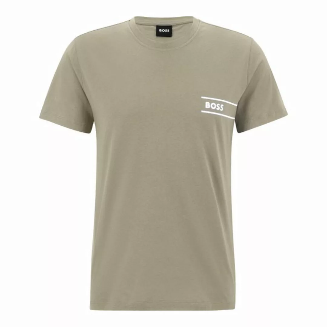 BOSS T-Shirt T-Shirt RN 24 mit Markenprint günstig online kaufen