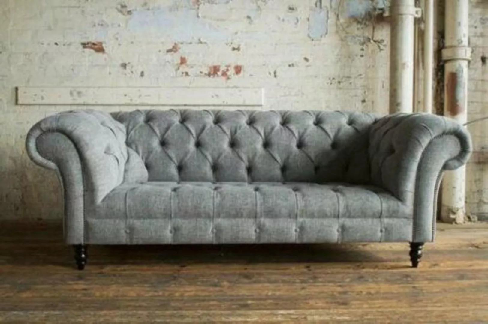 JVmoebel 3-Sitzer Chesterfield Couch Sofa Polster 3 Sitzer Couchen Sitz günstig online kaufen