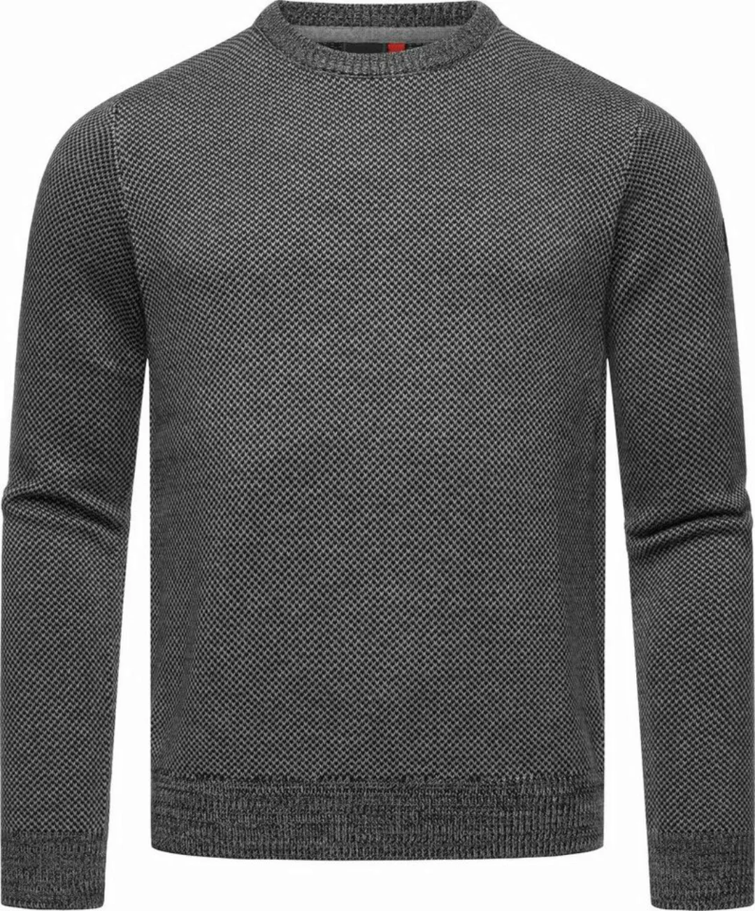 Ragwear Strickpullover "Larrs", stylischer Herren Sweatpullover mit Rippbün günstig online kaufen