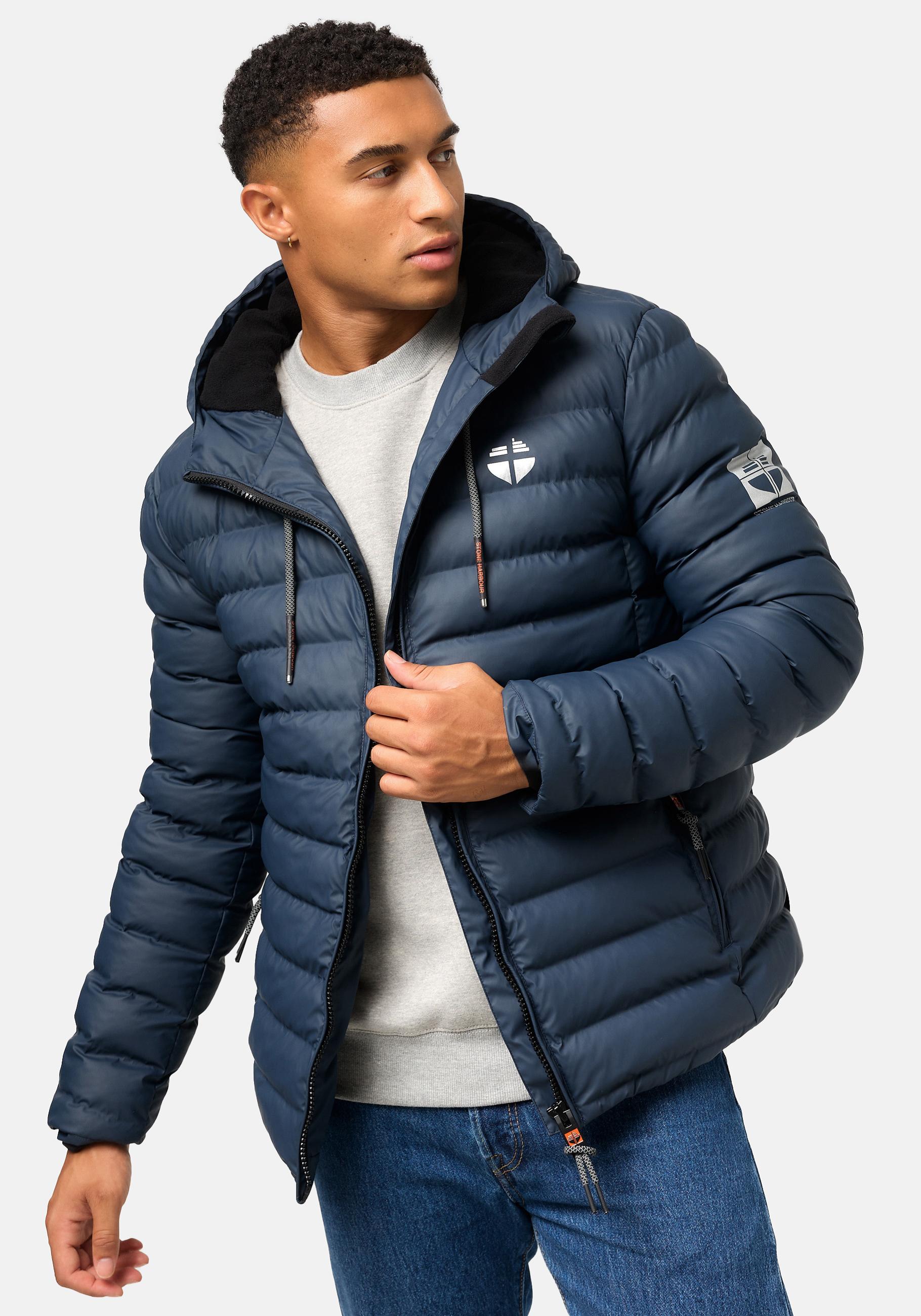 Stone Harbour Winterjacke "Zaharoo", mit Kapuze, Wasserdichte, gesteppte Re günstig online kaufen