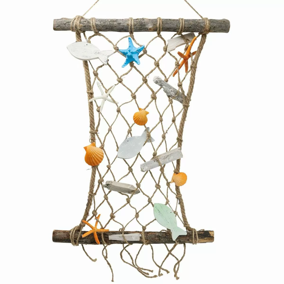 Viana Dekofigur Maritime Wanddeko Fischernetz mit günstig online kaufen
