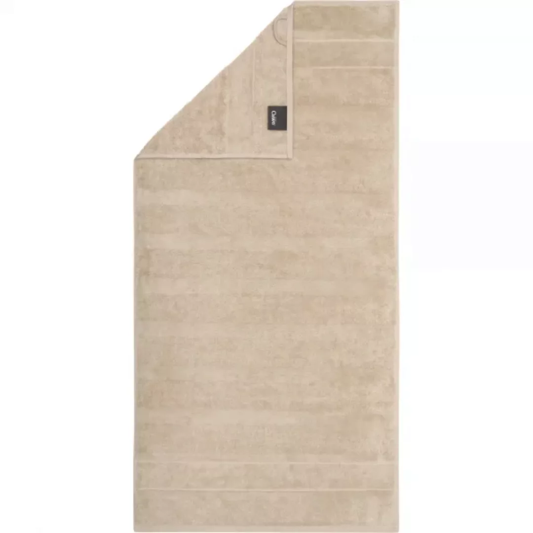 Cawö Handtücher Noblesse2 Uni 1002 - Farbe: beige - 370 - Duschtuch 80x160 günstig online kaufen