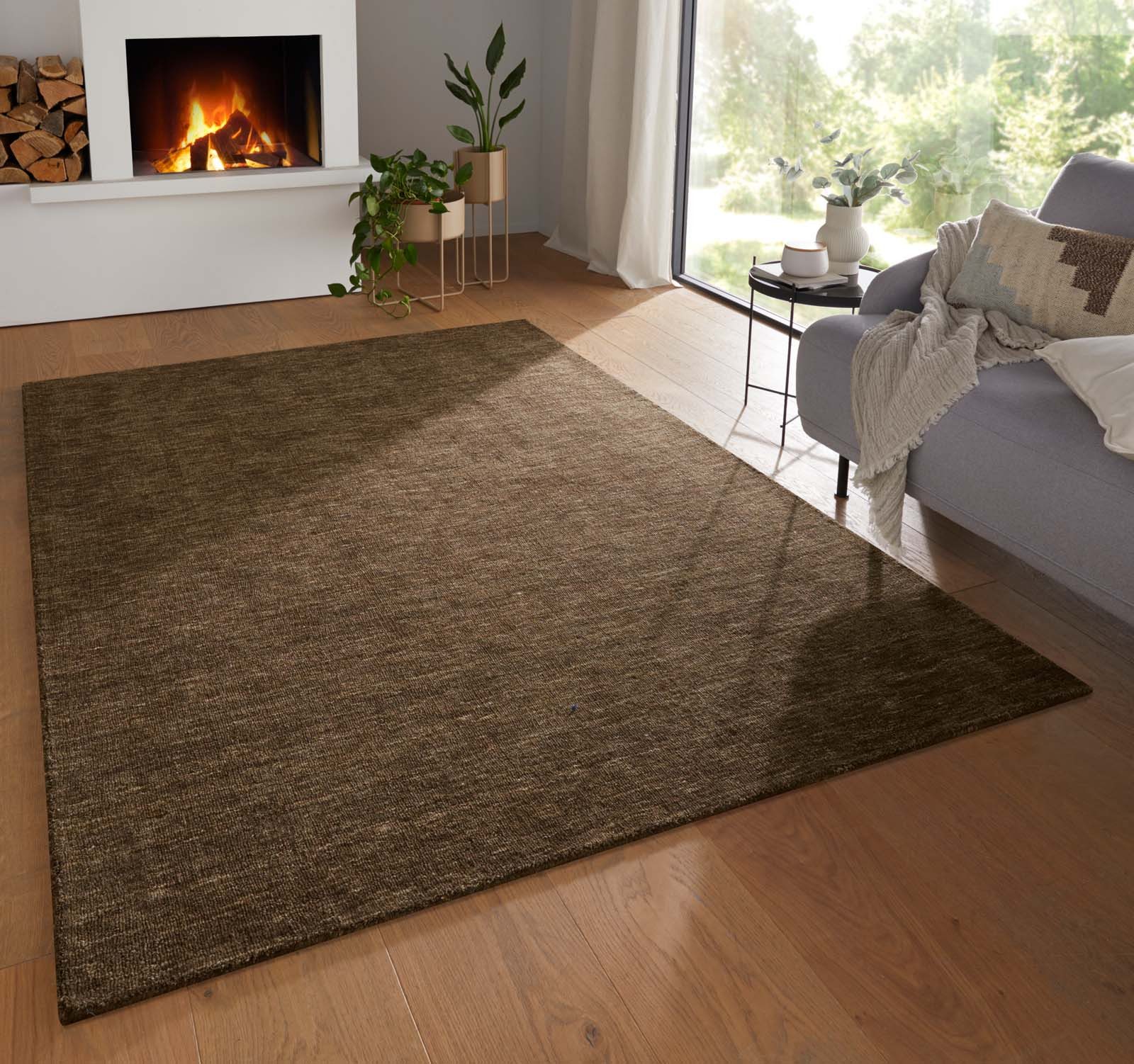 TaraCarpet Wollteppich TaraCarpet Vanessa Wool strapazierfähiger günstig online kaufen