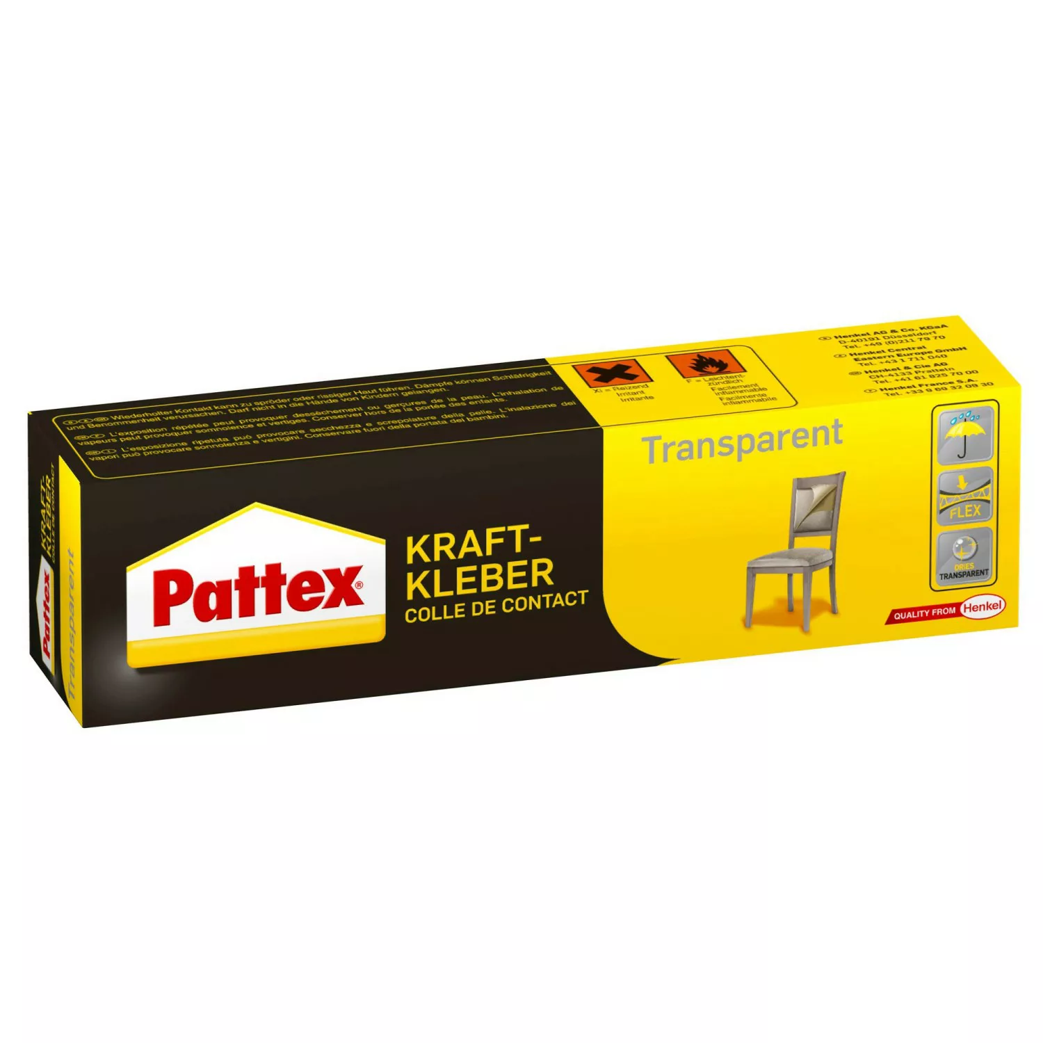 Pattex Kraftkleber Transparent 50 g Tube günstig online kaufen