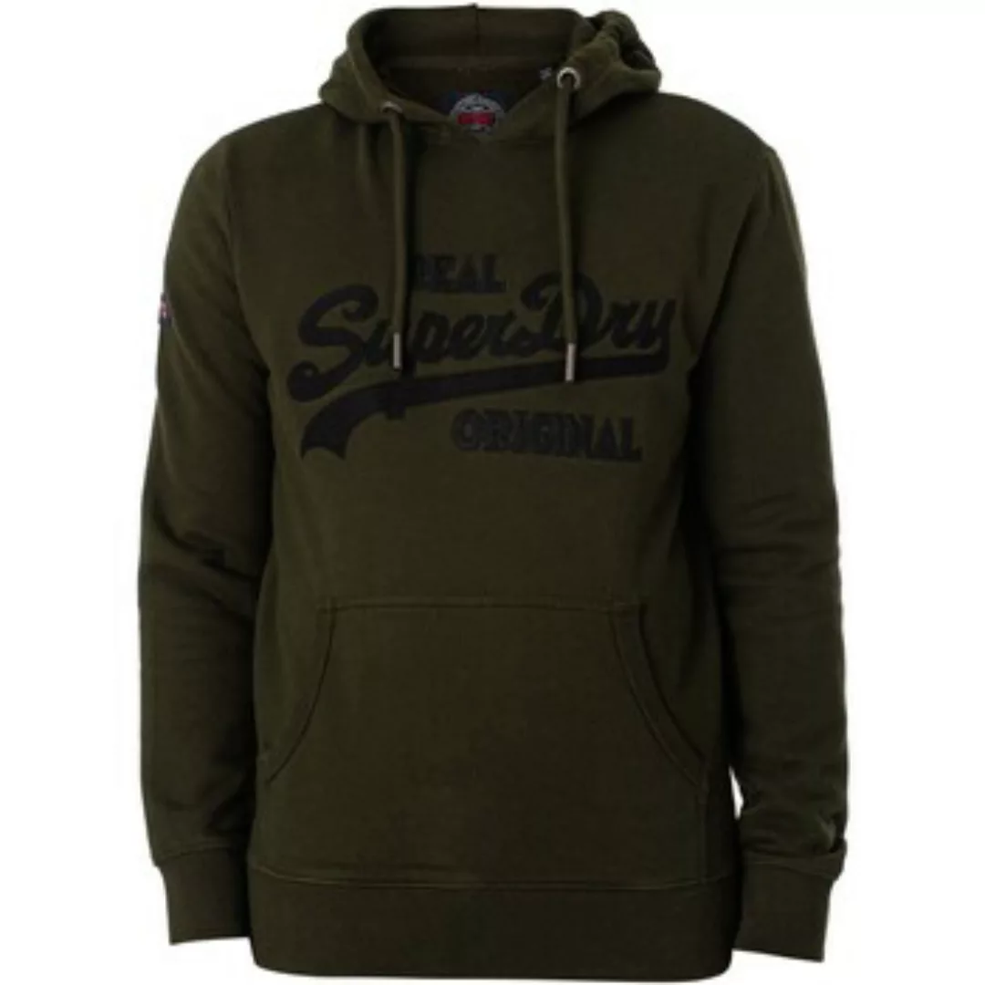 Superdry  Sweatshirt Bestickter Pullover-Hoodie günstig online kaufen