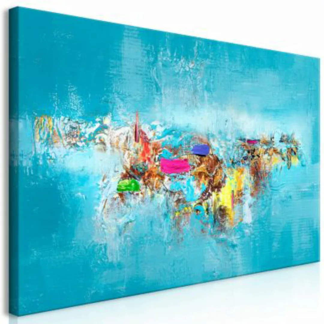 artgeist Wandbild Paradise (1 Part) Wide blau Gr. 60 x 30 günstig online kaufen
