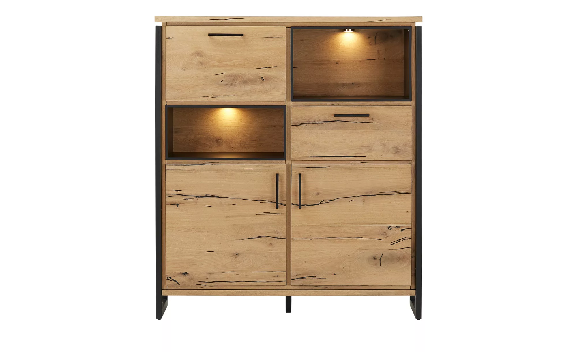 Gray & Jones Highboard  Baltic Breeze One ¦ holzfarben ¦ Maße (cm): B: 131 günstig online kaufen