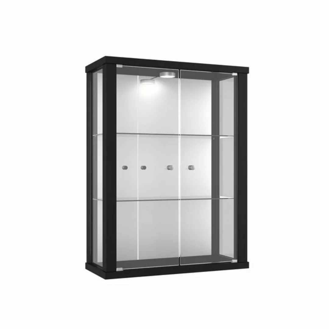 VR-Wohnideen Hängevitrine C1013 (Glasvitrine (80x60x20 cm) mit 2 Glastüren) günstig online kaufen