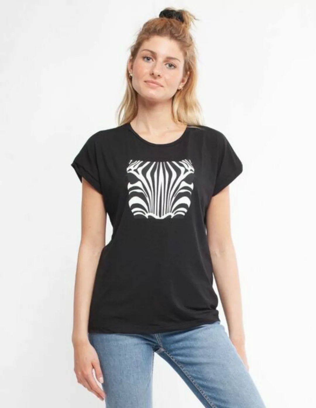 Damen T-shirt Aus Eukalyptus Faser "Laura" | Zebra günstig online kaufen