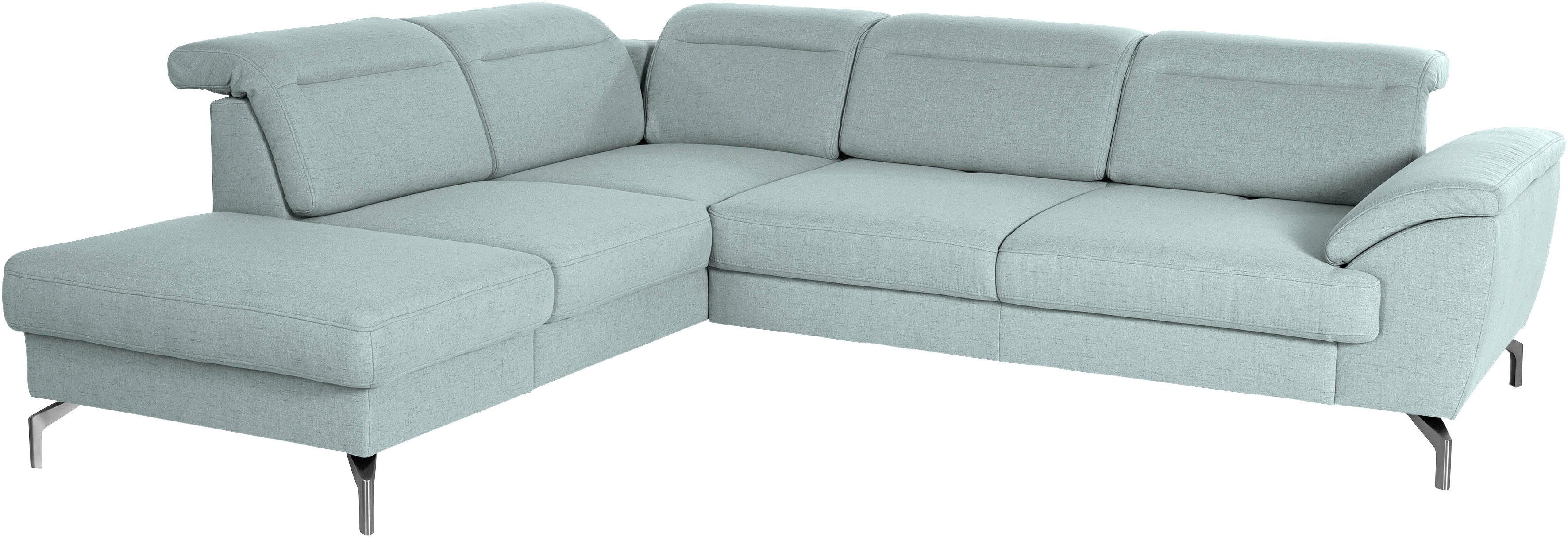sit&more Ecksofa Percy L-Form, 15 cm günstig online kaufen