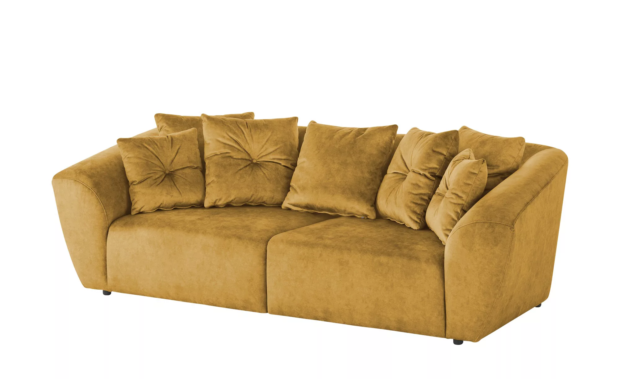 smart Big Sofa  Krista ¦ gelb ¦ Maße (cm): B: 250 H: 81 T: 106 Polstermöbel günstig online kaufen