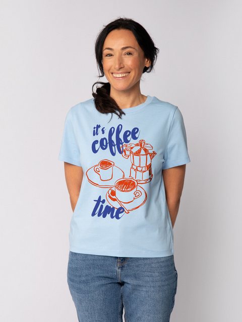 wat? Apparel T-Shirt Its coffee time günstig online kaufen