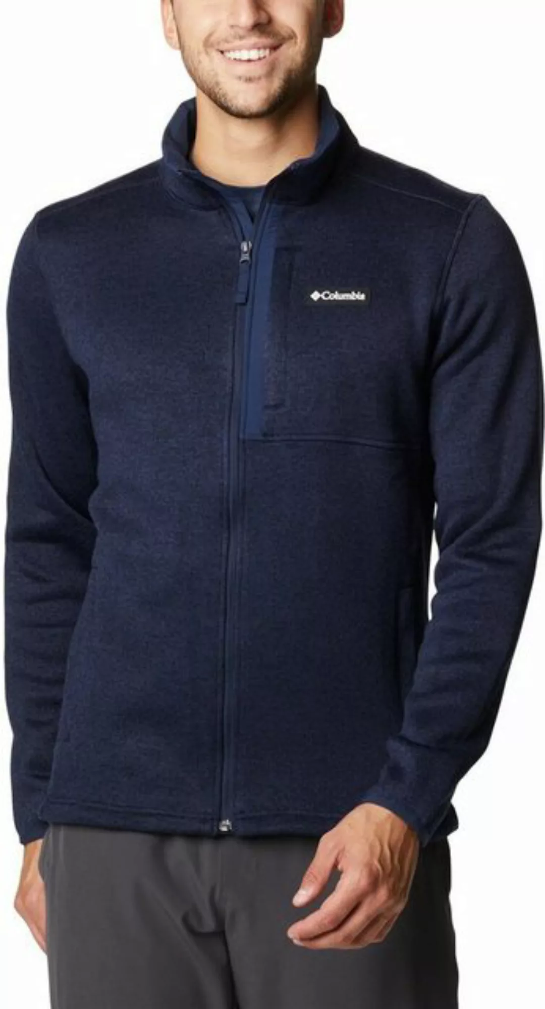 Columbia Rollkragenpullover Sweater Weather Full Zip COLLEGIATE NAVY HEATHE günstig online kaufen