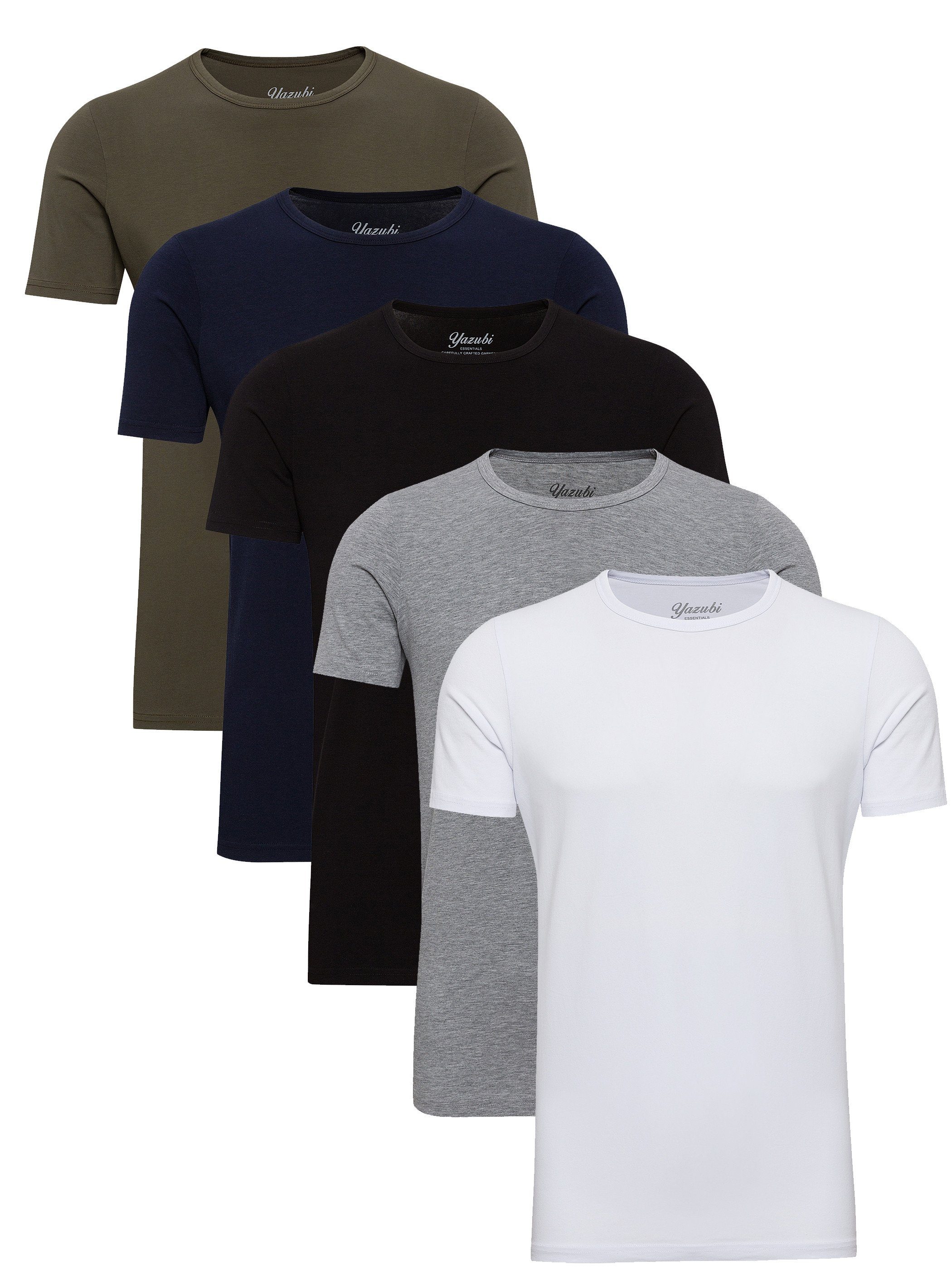 Yazubi T-Shirt 5-Pack Mythic Basic Tee günstig online kaufen