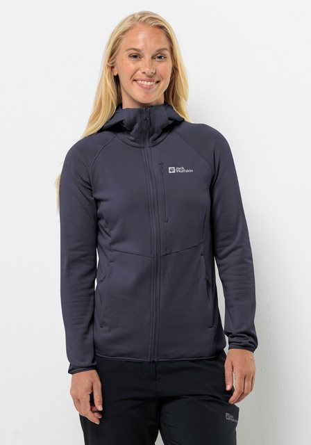 Jack Wolfskin Fleecejacke KOLBENBERG HOODED FZ W günstig online kaufen