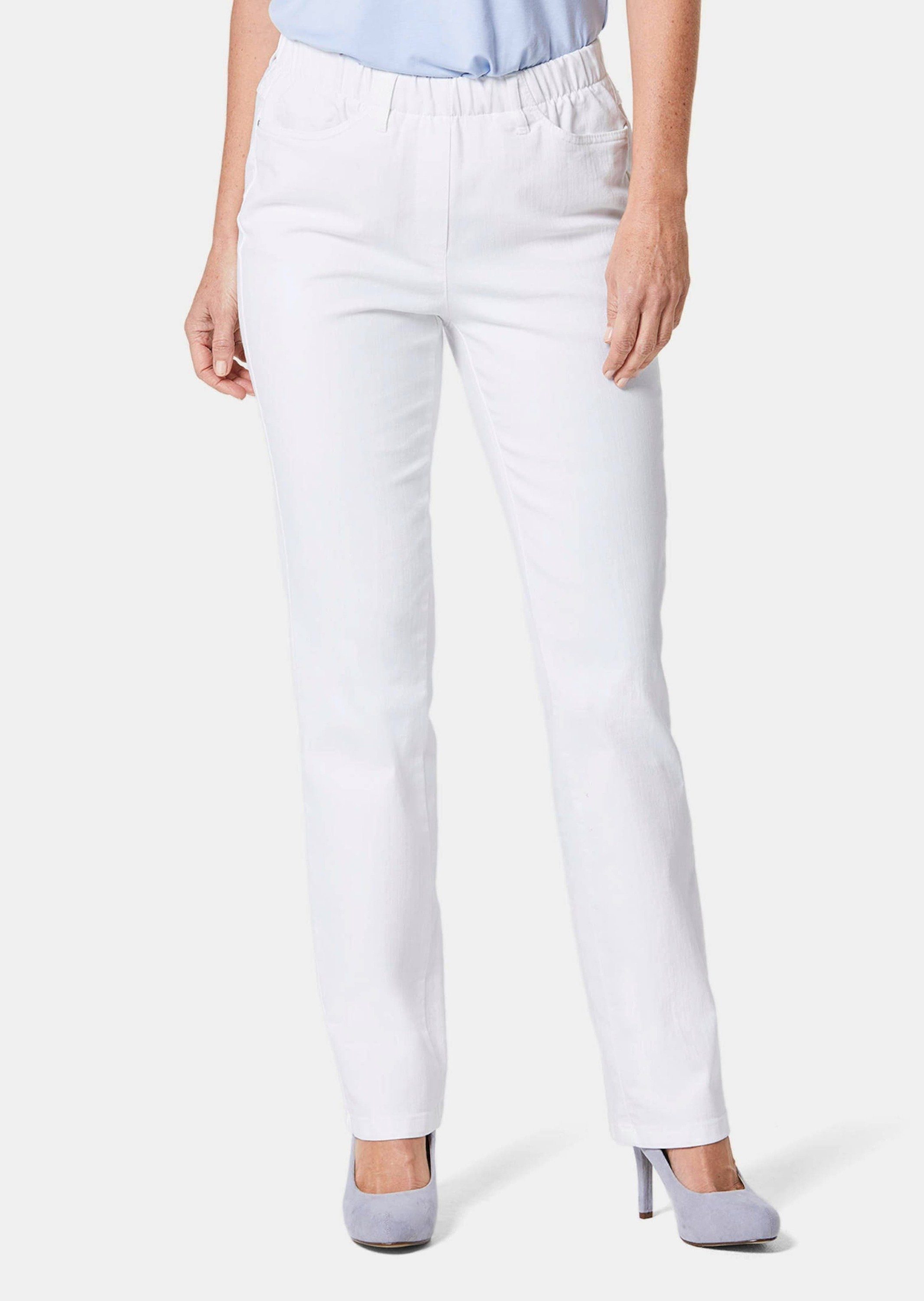 GOLDNER Bequeme Jeans Kurzgröße: Klassische Jeansschlupfhose günstig online kaufen