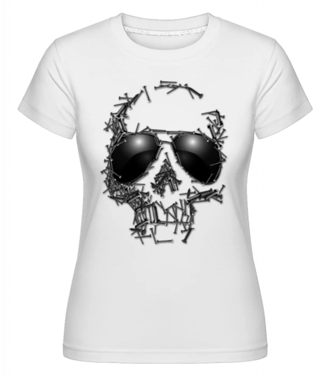 Sonnenbrille Totenkopf · Shirtinator Frauen T-Shirt günstig online kaufen