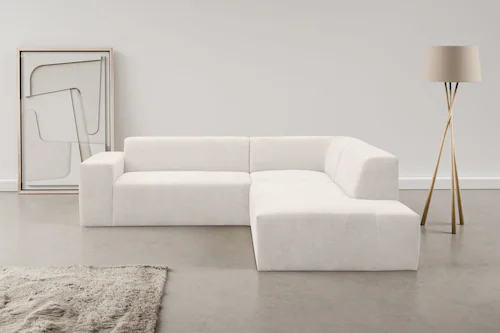 WERK2 Ecksofa Zeus-M, Curvy Trend Garnitur mit urbaner Optik günstig online kaufen