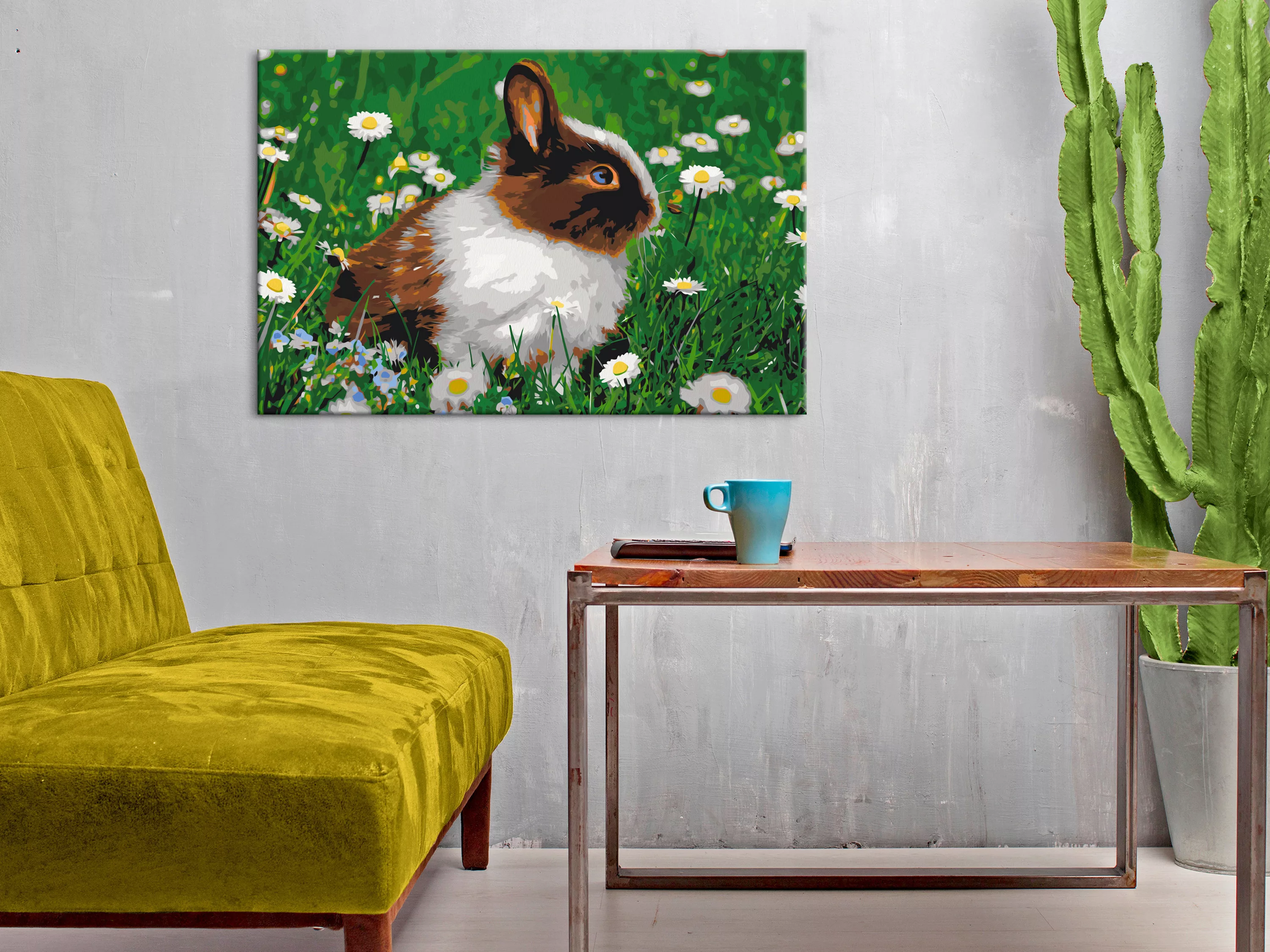 Malen Nach Zahlen - Rabbit In The Meadow günstig online kaufen