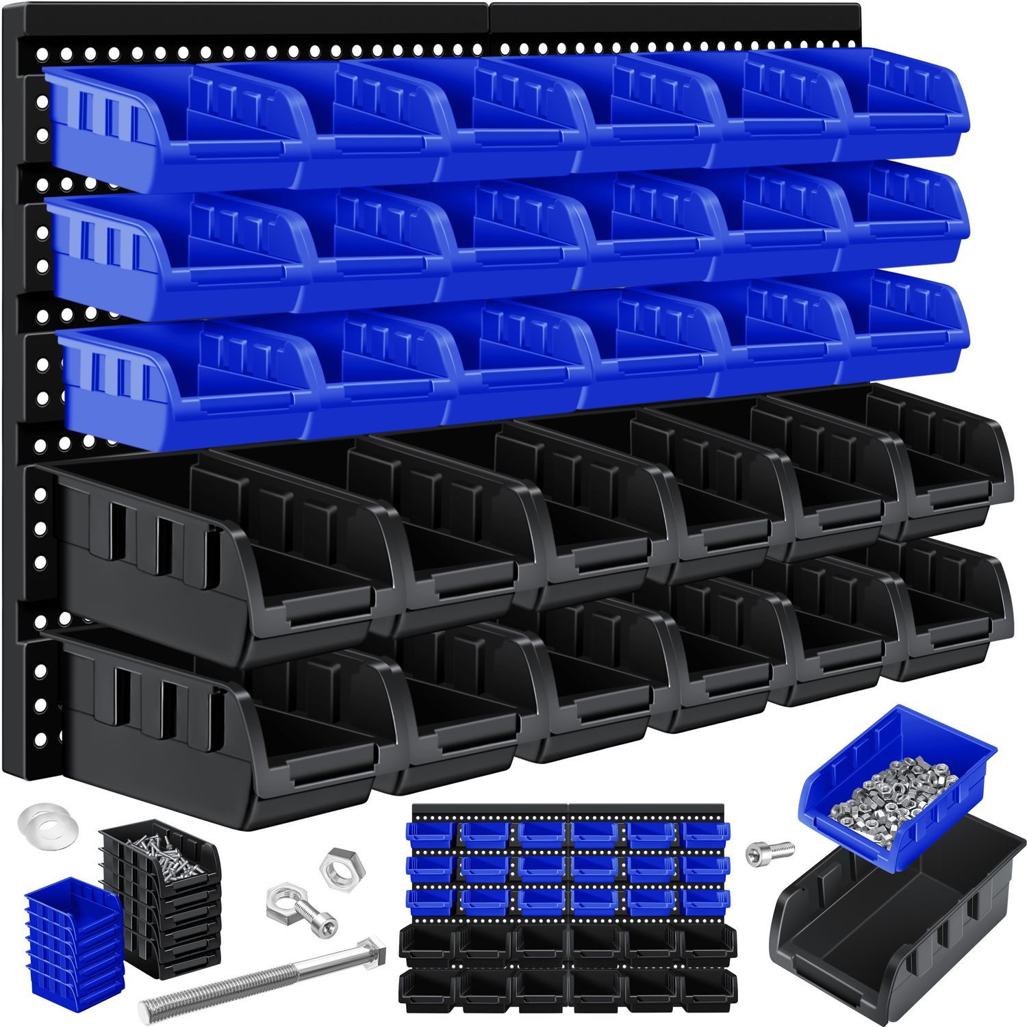 MASKO Stapelbox, Stapelboxen Wandregal 32tlg Box günstig online kaufen