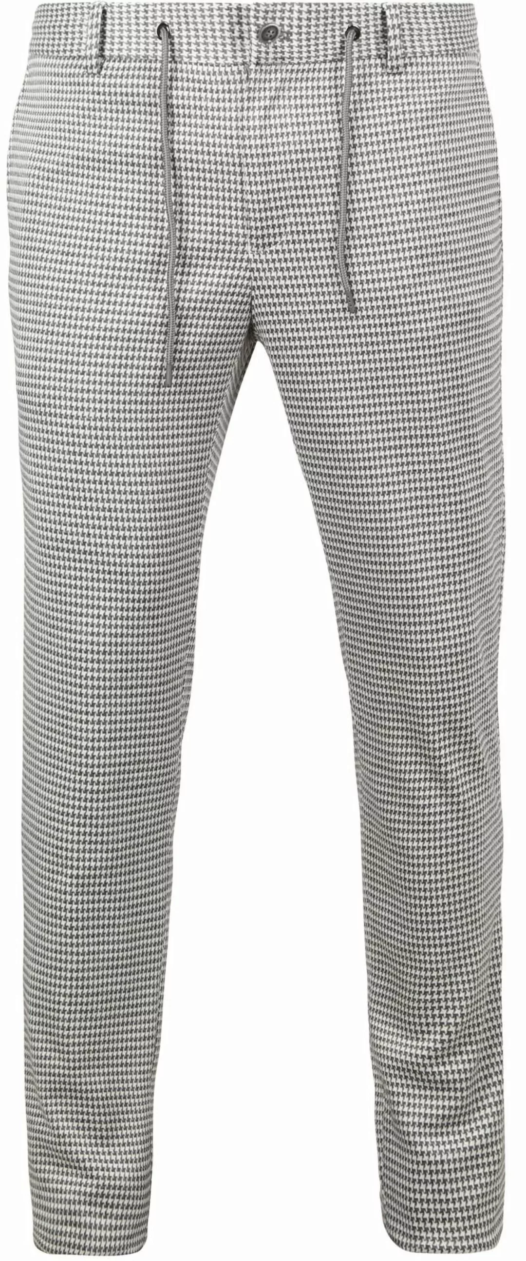 Blaue Industri Chino Pied de Poule Grau - Größe 50 günstig online kaufen