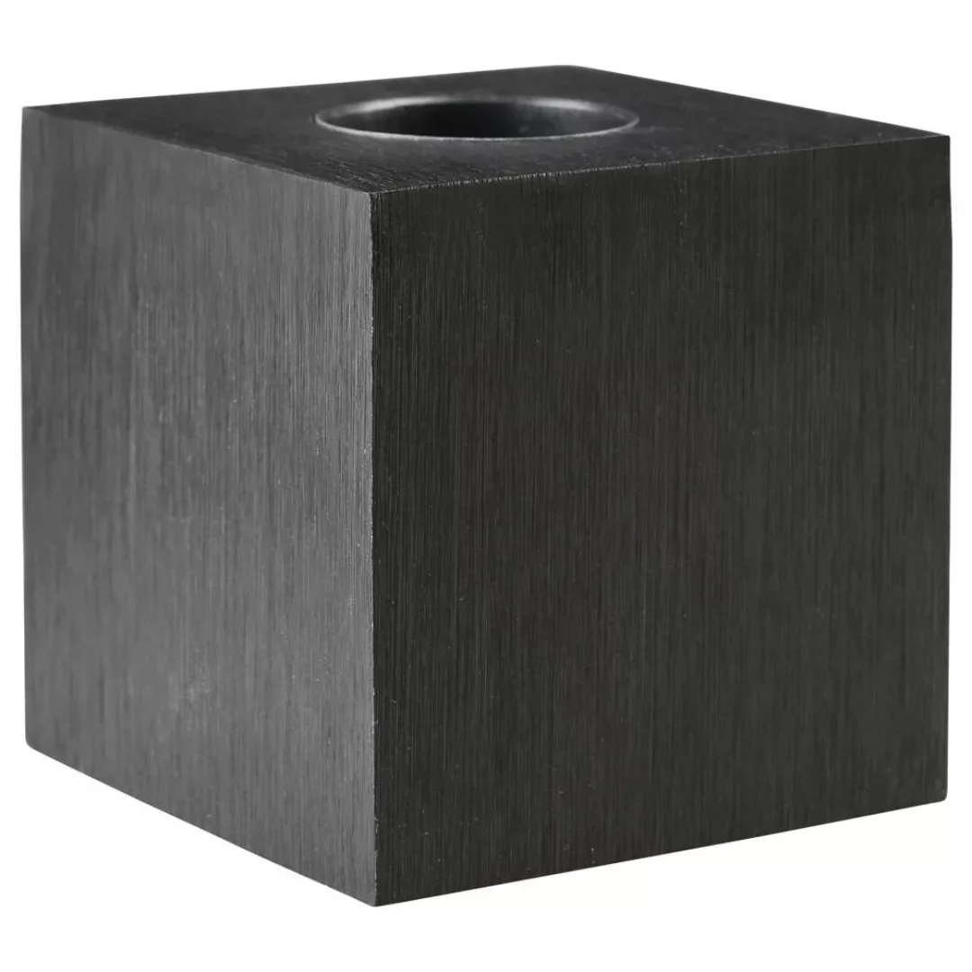 Tischleuchte Cubic in Schwarz E27 günstig online kaufen