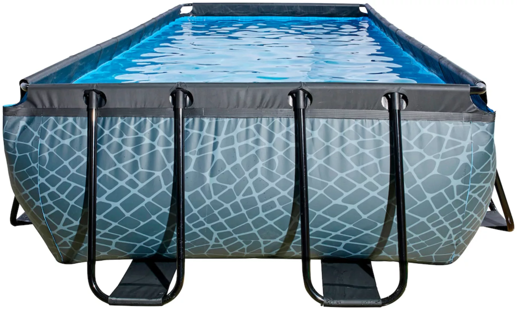 EXIT Framepool, (Set, 3 tlg.), BxLxH: 200x400x100 cm, mit Sandfilterpumpe u günstig online kaufen