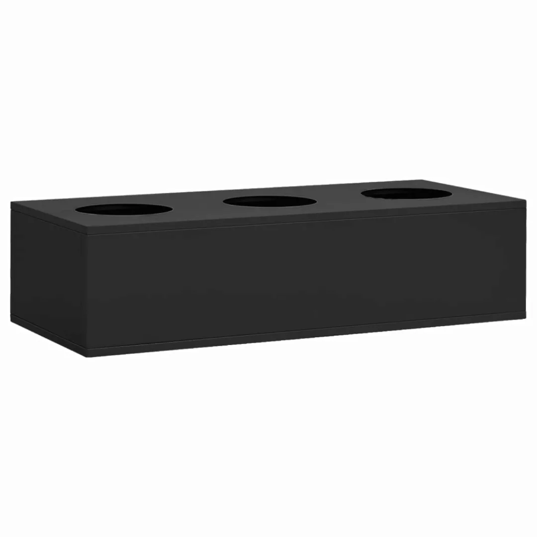 Büro-blumenkasten Anthrazit 90x40x23 Cm Stahl günstig online kaufen