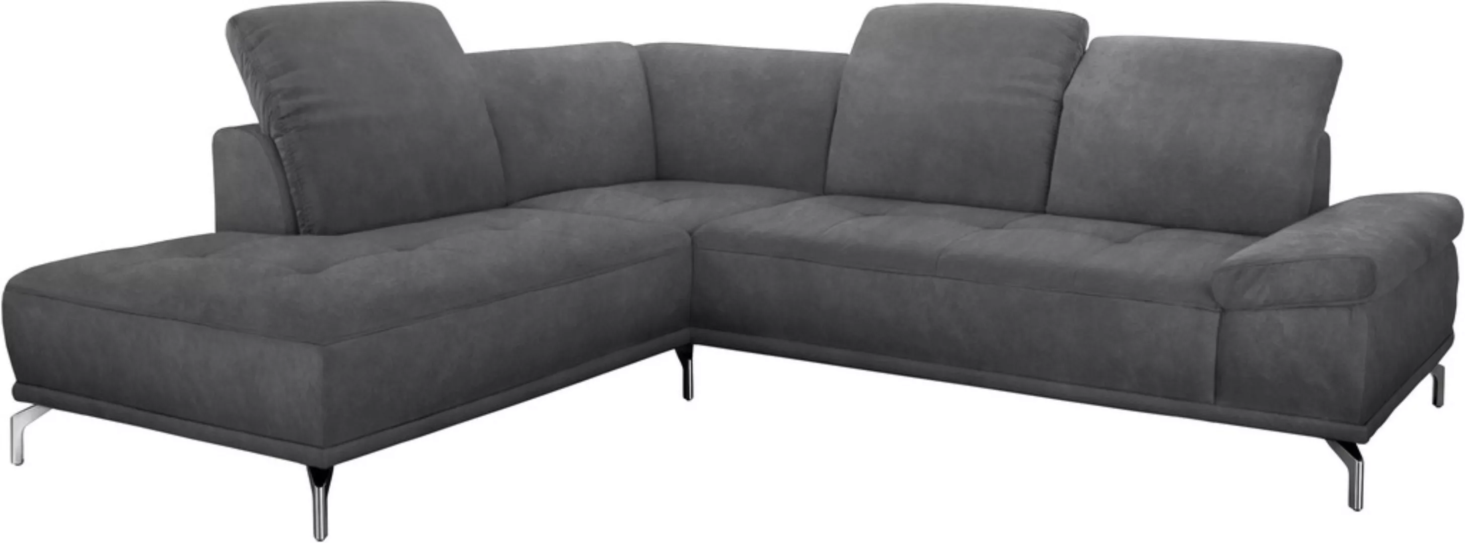 Places of Style Ecksofa "Caluna", Inkl.Sitztiefenverstellung, wahlweise mit günstig online kaufen